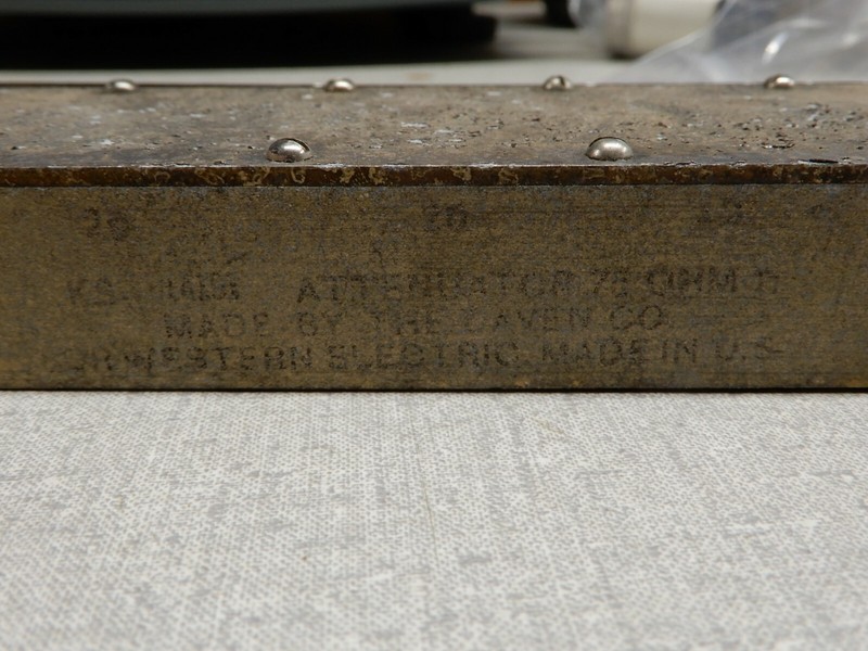 Daven Step Attenuator For Western Electric Push Button 10 and 20 dB 75 dB Total gallery