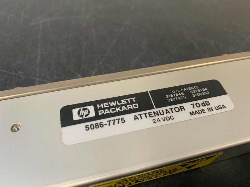 Hewlett Packard 5086-7775 Attenuator 70dB gallery