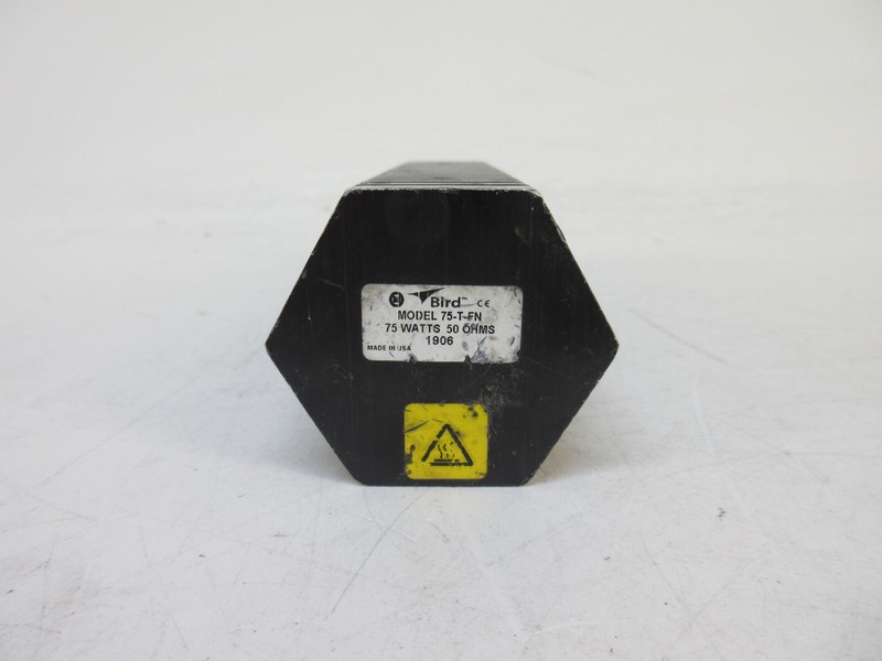 BIRD 75-T-FN RF Terminations 75 Watt, DC to 4GHz, Type-N Female - Termaline gallery
