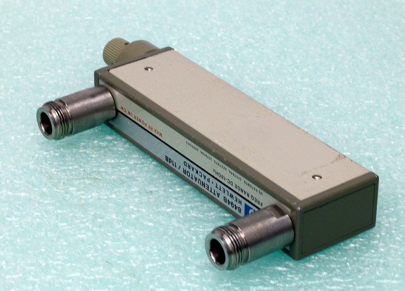 HP Agilent Keysight 8494B Attenuator DC-18 GHz 0-11dB in 1 dB steps, N(f) Conn gallery