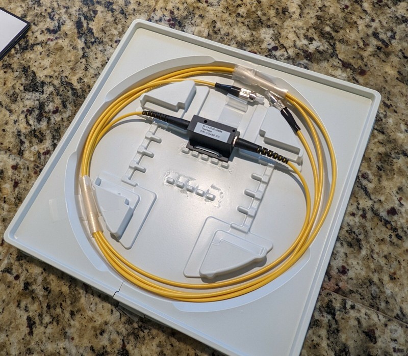 THORLABS:  VOA50-FC - SM Variable Attenuator, 1310/1550 nm FC/PC Connector gallery