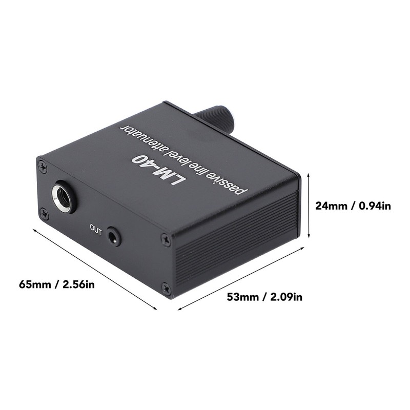 Sound Passive Attenuator ‑40db‑15db Adjustable Sound Volume Control Attenuat NEW gallery
