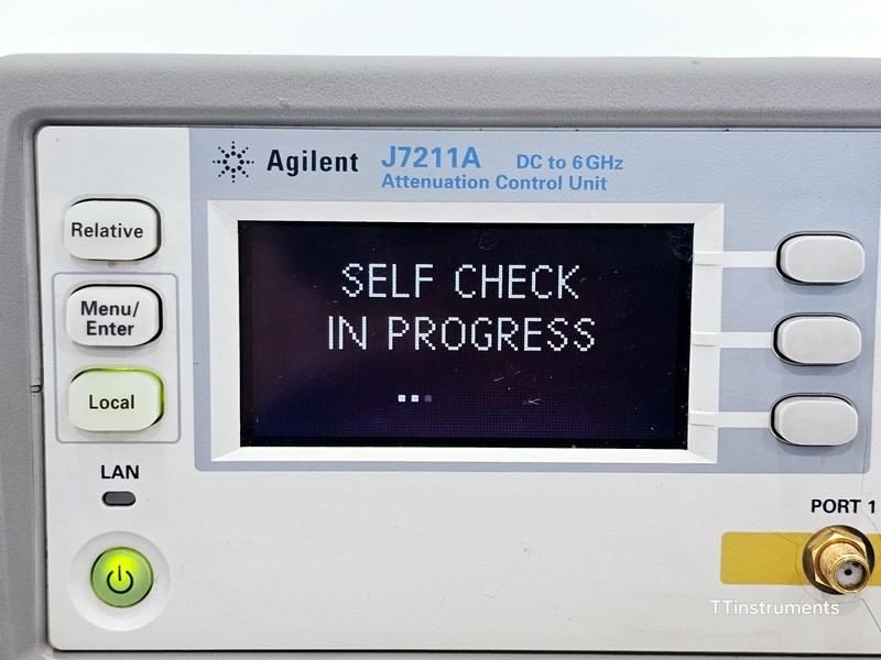 Keysight Agilent J7211A Attenuation Control Unit DC to 6 GHz 121 dB 1 dB Step gallery