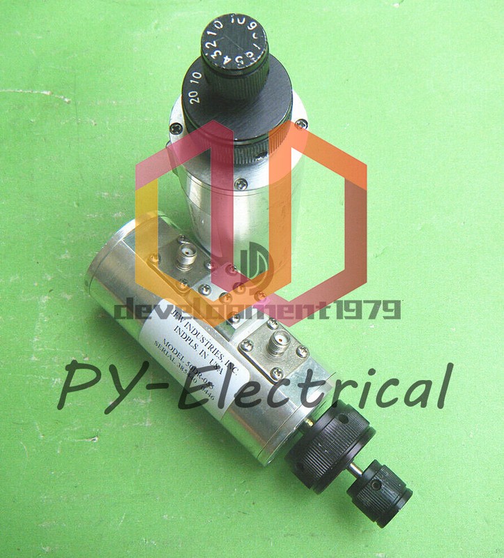 Used 50DR-055 DC-2GHz 0-30dB 1dB stepper 2W SMA RF manual step attenuator (1PCS) gallery