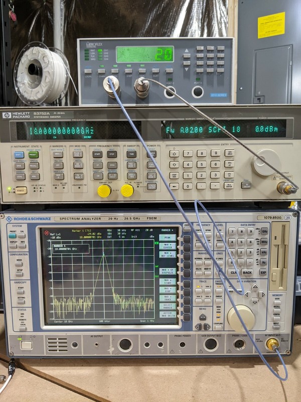 Aeroflex/Weinschel 8310 18GHz 1-Channel 70dB/10dB Programmable Step Attenuator gallery