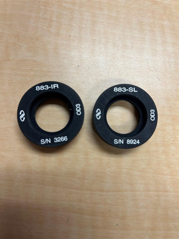 *JM* NEWPORT 883-IR 0D3 ATTENUATOR CASING - LOT OF 2 (SML131)
