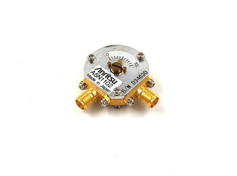 Anritsu A5N1102 Variable RF Attenuator SMA Adjustable 0–10dB 11GHz Phase Shifter gallery