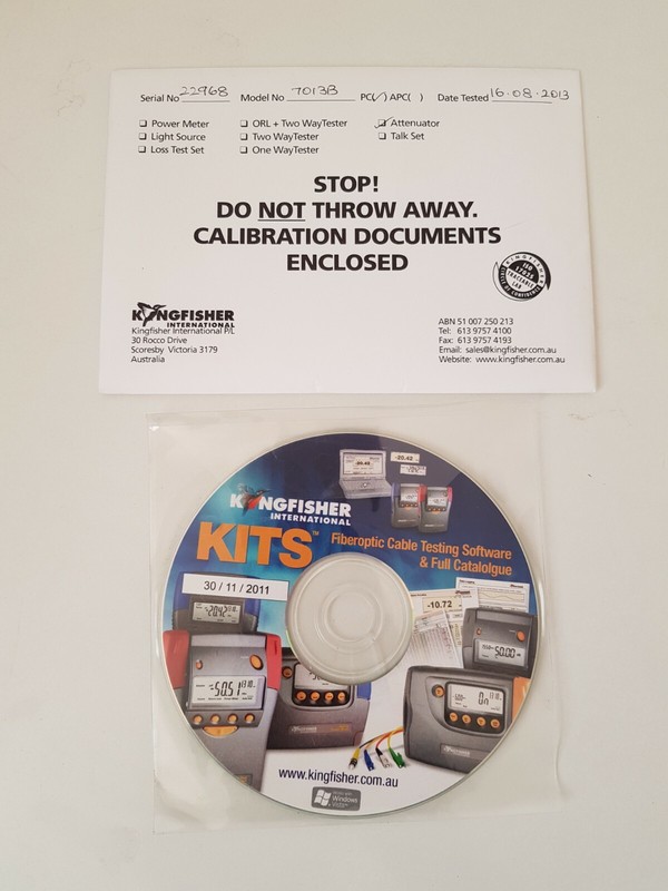 Kingfisher Ki7013B - PC Variable Optical Attenuator gallery