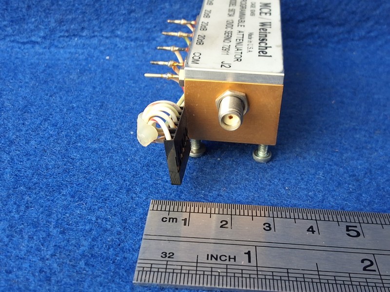 MCE/ Weinschel 5873A Programmable Attenuator 12VDC. gallery