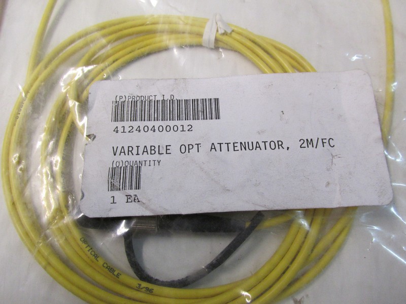 NEW NOS Amphenol 41240400012 Single Mode Variable Attenuator 2M/FC gallery