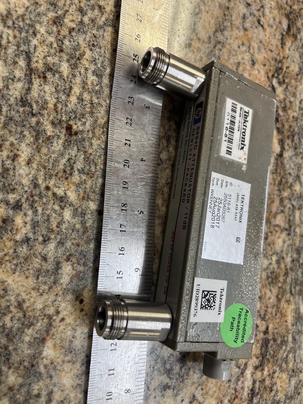 6bb HP8494G Programmable Step Attenuator DC 4GHz (OPT. 001) gallery