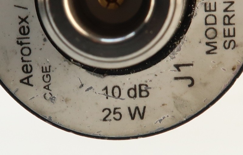 Aeroflex Weinschel 34-10-34 Medium Power Fixed Coaxial Attenuator 4GHz 25W 10dB gallery
