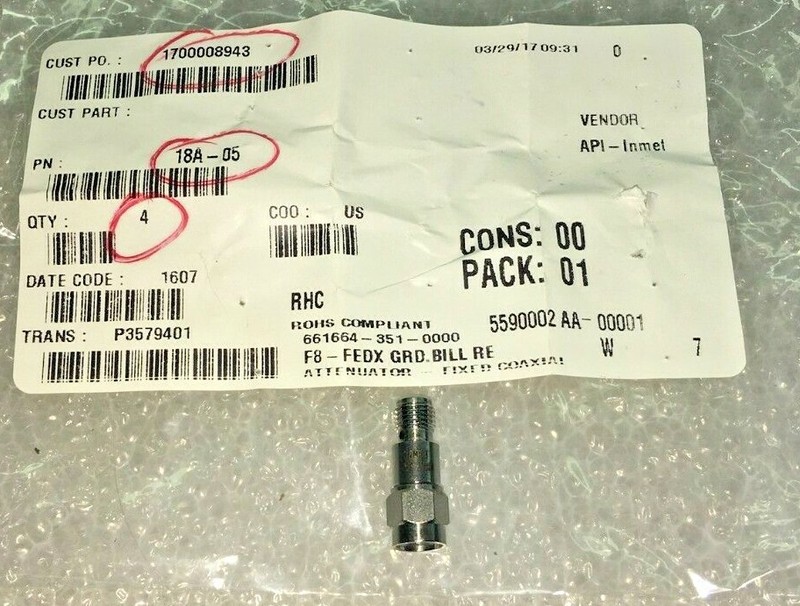 18A-05, COBHAM, Attenuator 18GHz 5dB