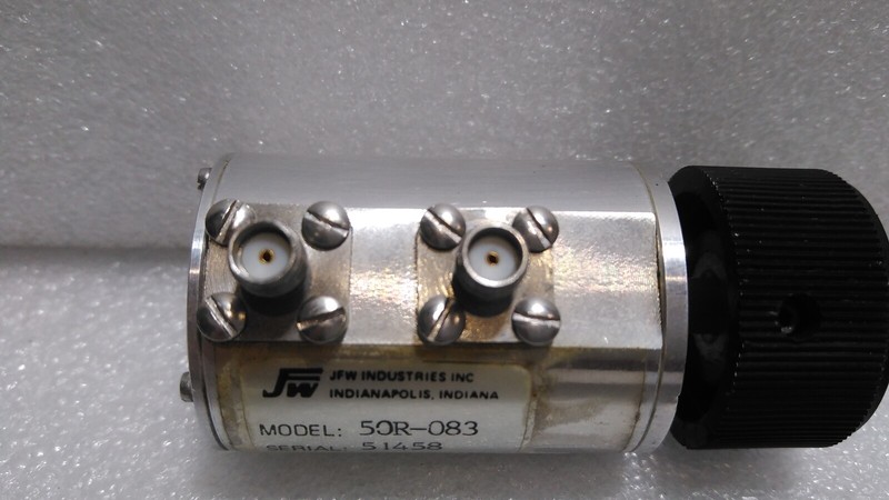 [Used] JFW / 50R-083 / SMA Step Attenuator, DC-2GHz, 10dB gallery