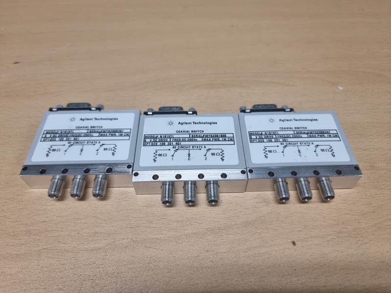 Agilent N1810TL Coaxial Switch 20GHz with option 020 105 201 401