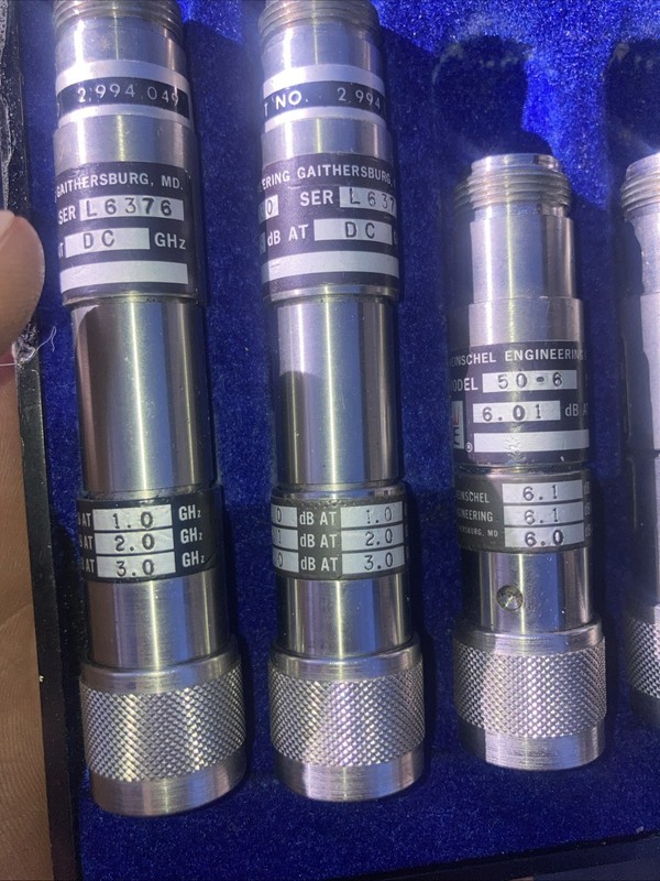WEINSCHEL ENGINEERING Model 9236 Serial 367 ATTENUATOR SET gallery