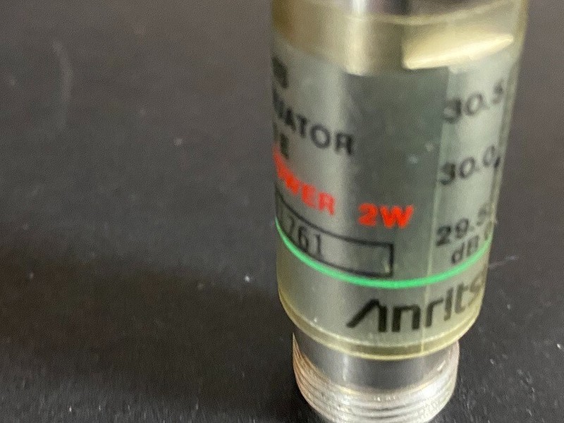 MP721E 12.4GHz 30db 2W RF N coaxial fixed attenuator gallery