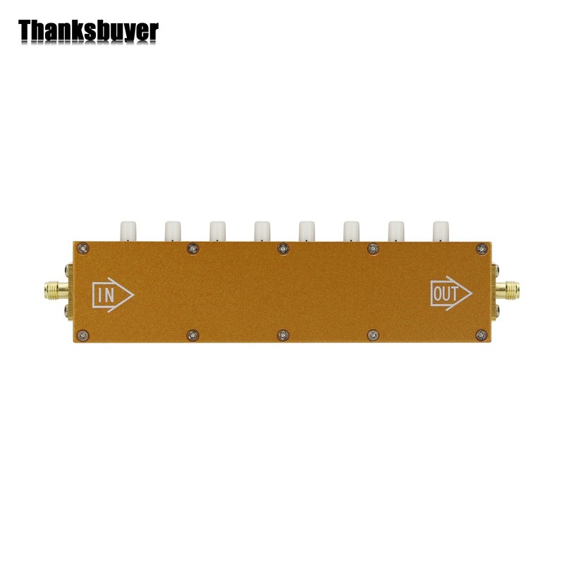2W SMA-KK Type 0-90dB 0-3GHz RF Adjustable Attenuator Digital Step RF Attenuator gallery