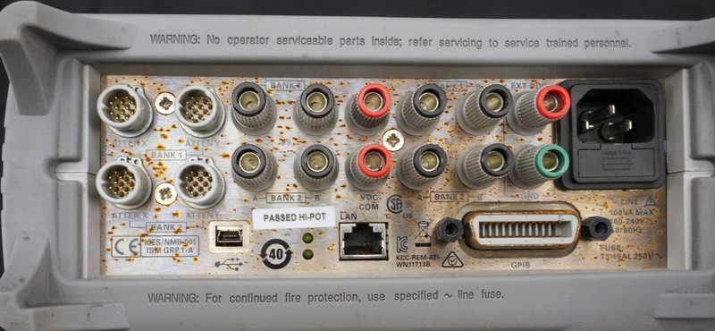 HP - Agilent - Keysight 11713C LXI-Compliant Attenuator/Switch Driver Lot F gallery