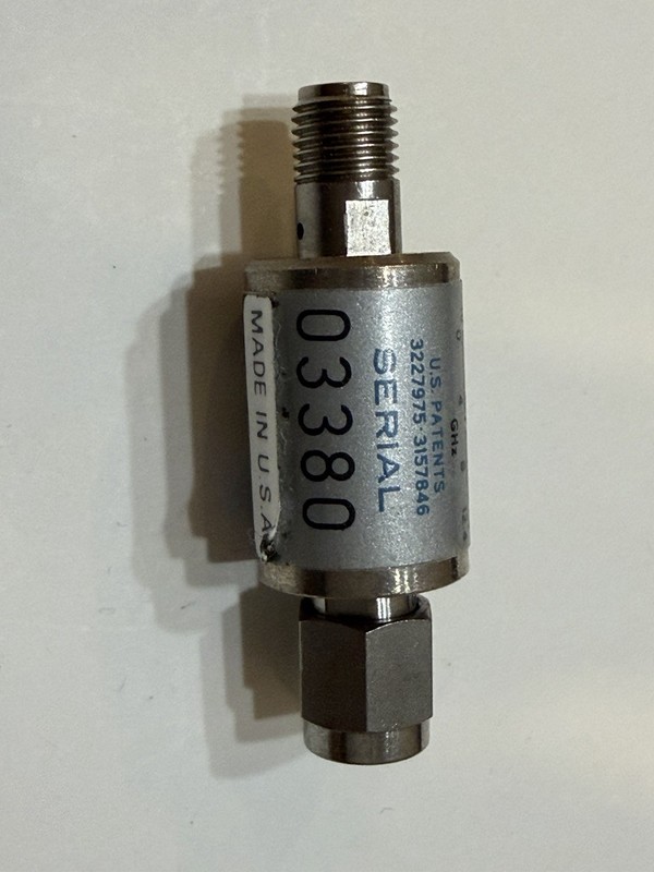 Hewlett Packard 8493A 20dB Attenuator DC-12.4GHz RF Microwave Component gallery