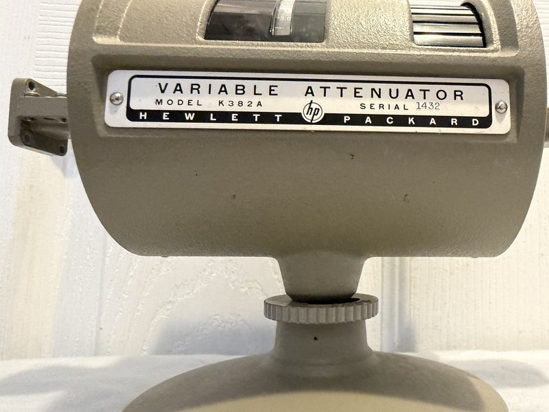 HP K382A (WR-42) 18 to 26.5 GHz 1 Watt Waveguide Variable Attenuator WORKS gallery
