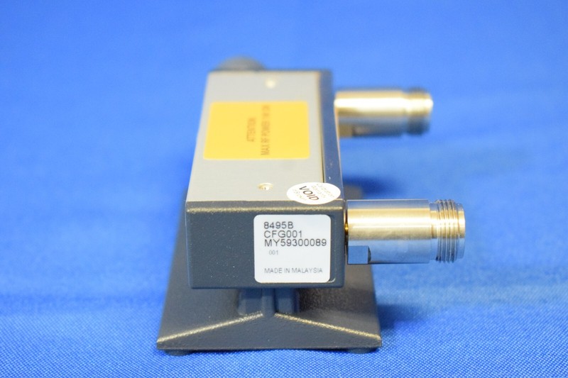 Keysight 8495B /001 Manual Step Attenuator DC to 18GHz 0 to 70dB 10dB steps gallery