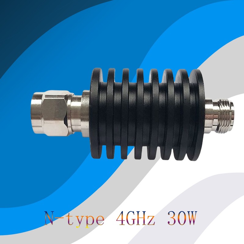 30W N-Type Fixed Coaxial Attenuator 4GHz RF Attenuator for Measurement Equipment gallery