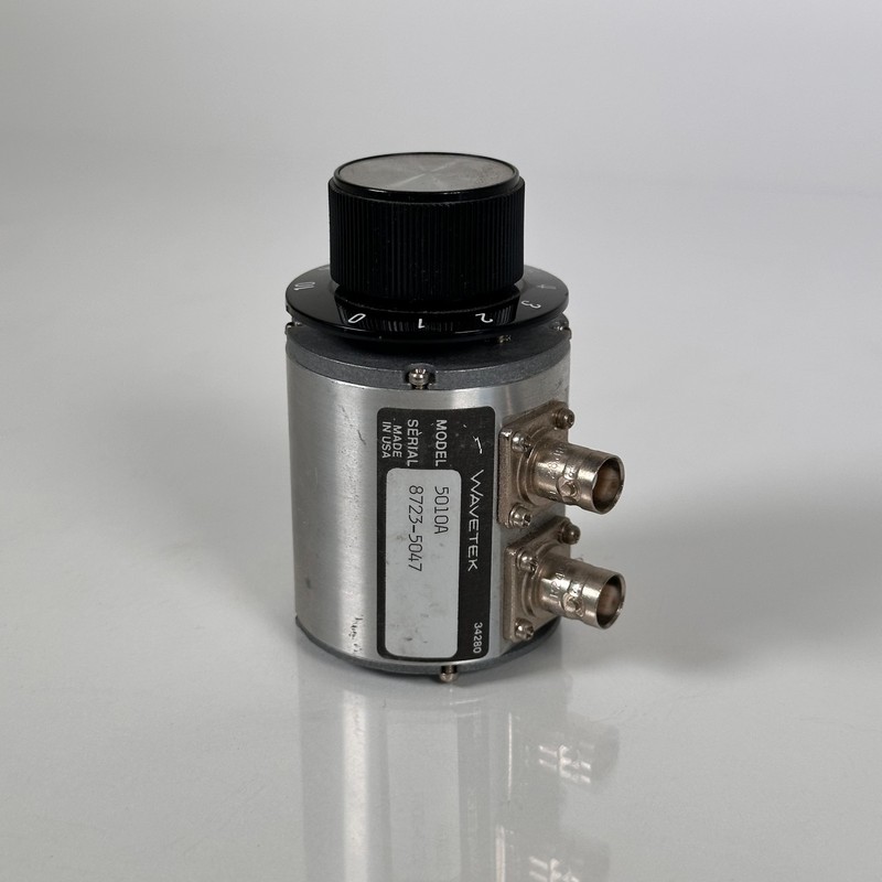 Wavetek 5010A Step Attenuator 0-10 dB in 1 dB steps. BNC Female