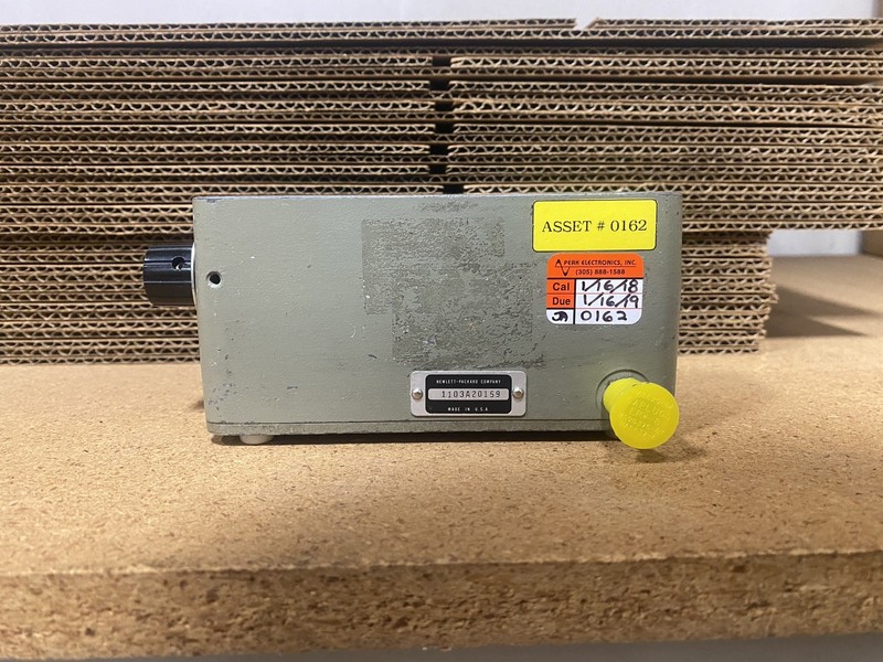 HP 355C VHF Attenuator 0.5W 500Ω DC-1000MHz Hewlett Packard Vintage RF Lab