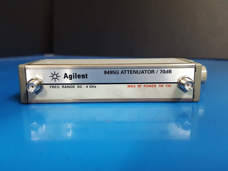 Agilent 8495G: Program Step Attenuator DC-4Ghz 70 dB (Opt. 002 011) - 0130 gallery