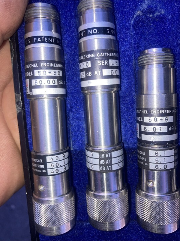 WEINSCHEL ENGINEERING Model 9236 Serial 367 ATTENUATOR SET gallery