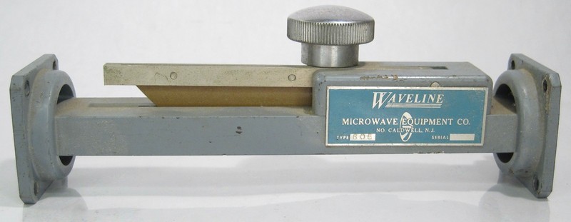 Waveline Vintage Variable Attenuator Adapter Model 605 Surplus Used