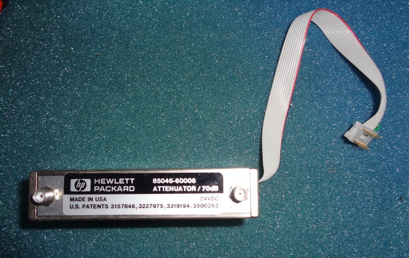 Agilent HP 85046-60006 DC-4GHz 70dB 24VDC Attenuator Free Shipping gallery