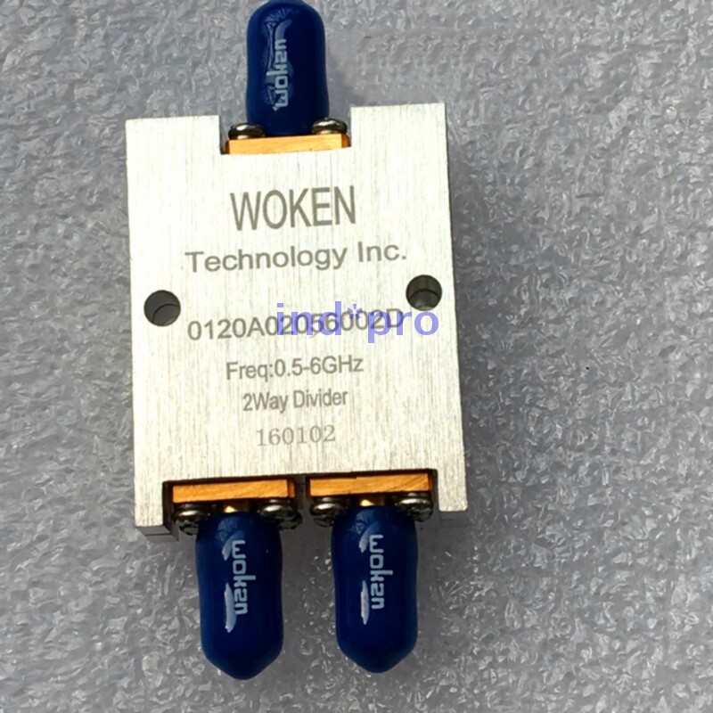 WOKEN 0120A02056002D RF 2 Way Divider 0.5-6GHz Brand New