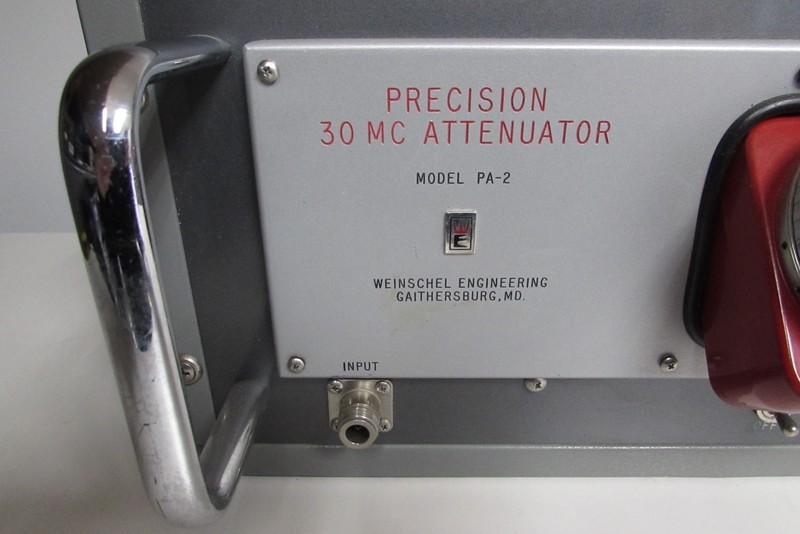 Weinschel Engineering PA-2 Precision 30 MHz RF Attenuator gallery