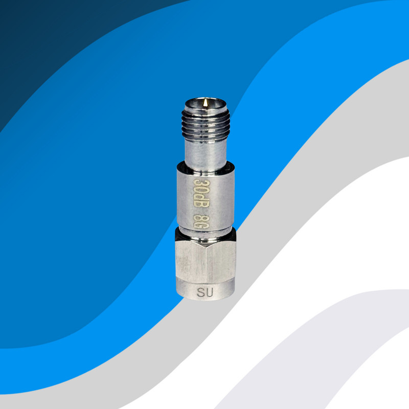 RP-SMA Reverse Polarity RF DC-8GHz DC-13GHz 20dB Fixed 10dB Microwave Attenuator gallery