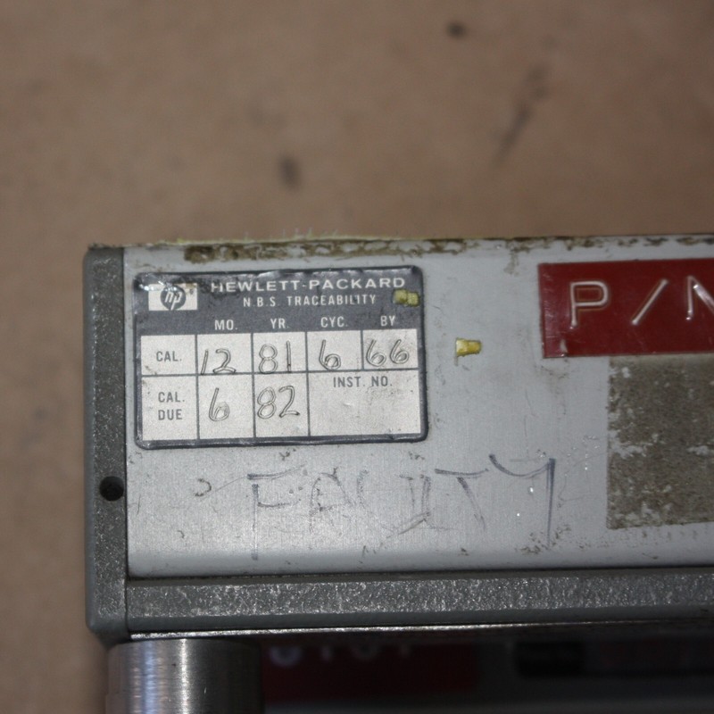 Agilent Keysight HP 8496B - DC to 18 GHz, 0 to 110 dB Coaxial Step Attenuator gallery