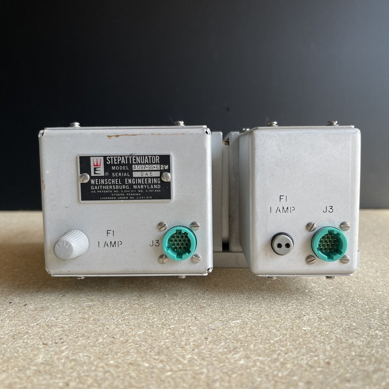 Weinschel Engineering STEPATTENUATOR Model AD97-99-62W Vintage Attenuator gallery