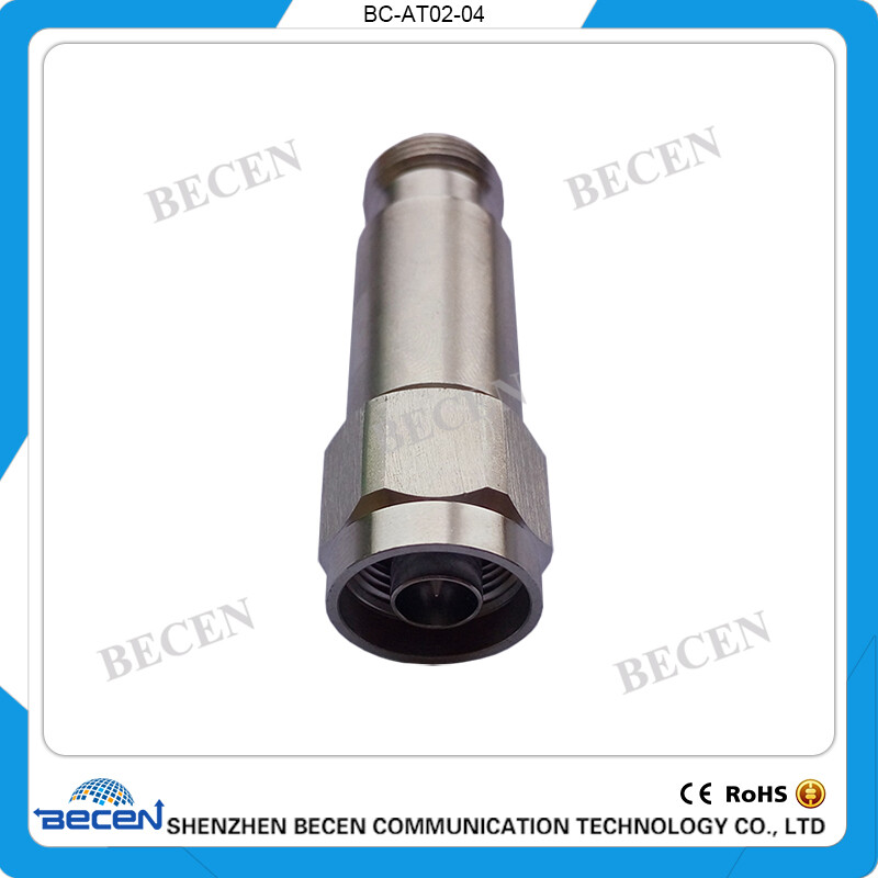 N-JK 2W N 5dB Attenuator Plug male to Jack female rf Coaxial 2Watt DC-3Ghz gallery