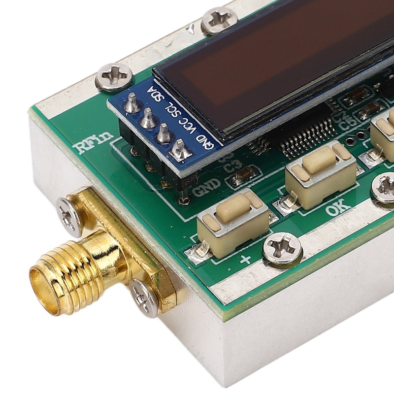 RF Programmable Attenuator 1-3800MHz Digital Module 0-31dB CNC Shell 5V Part