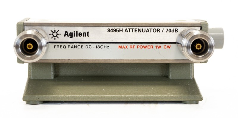 HP Agilent Keysight 8495H Programmable STEP Attenuator 18 GHz 70 dB 10 dB