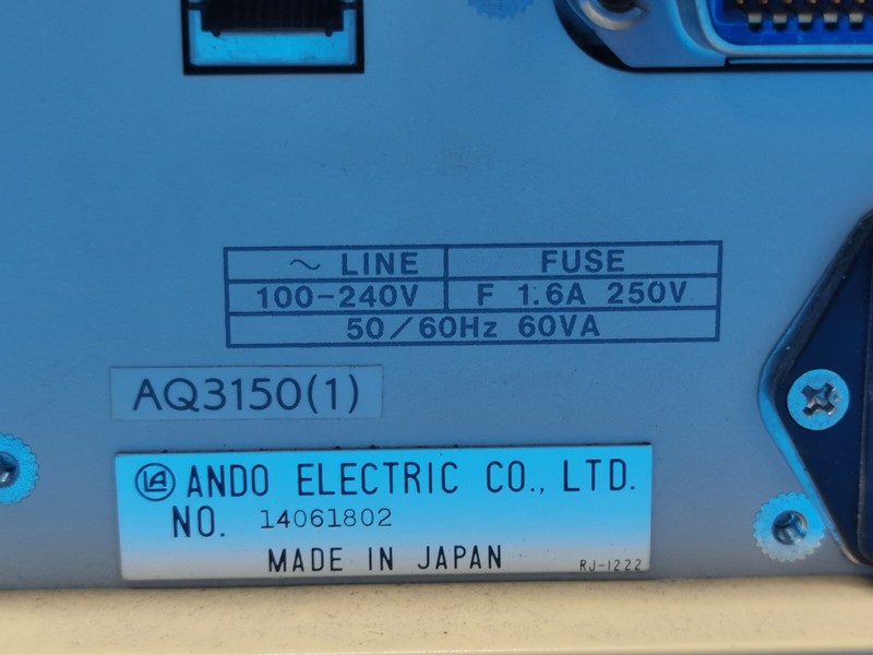 Ando AQ3150 Optical Attenuator Used working gallery