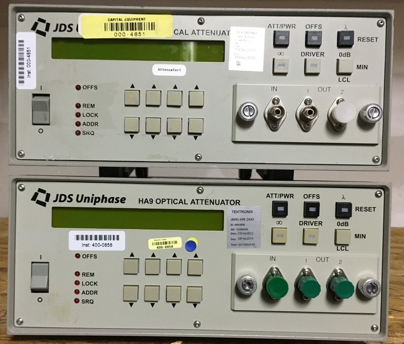 JDS Uniphase JDSU HA9 HA97E+18KFA1 Programmable Attenuator