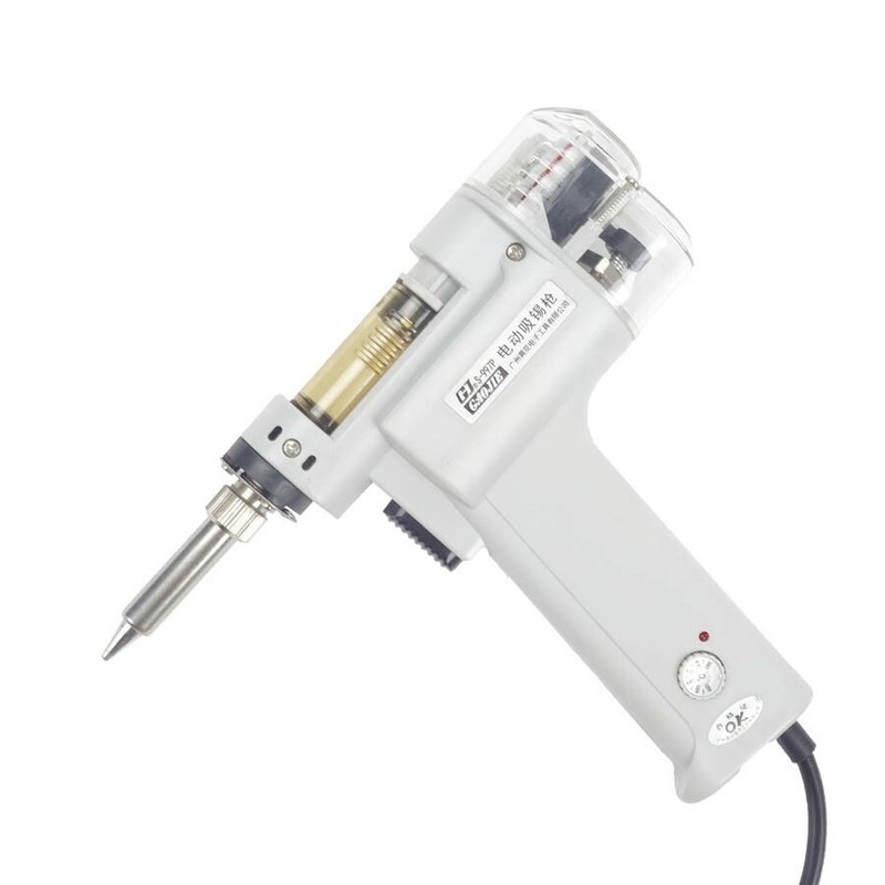 220V 100W Electric Vacuum Pump Solder Sucker Desoldering Gun Soldering S-997P gallery