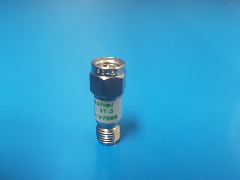 Weinschel 3T-3: Coaxial RF Attenuator 2 W, DC-12.4 GHz (V7005) gallery