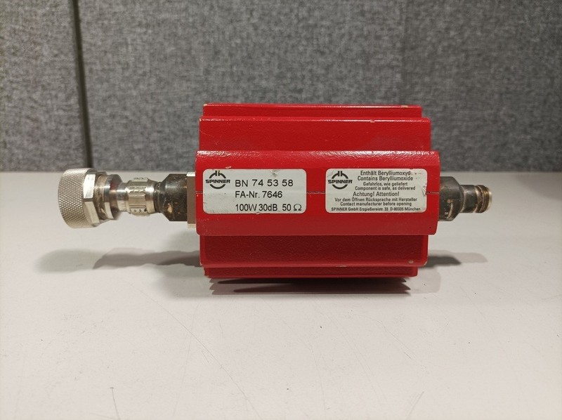 Spinner BN 745358, Attenuator, 100 W, 30 dB #