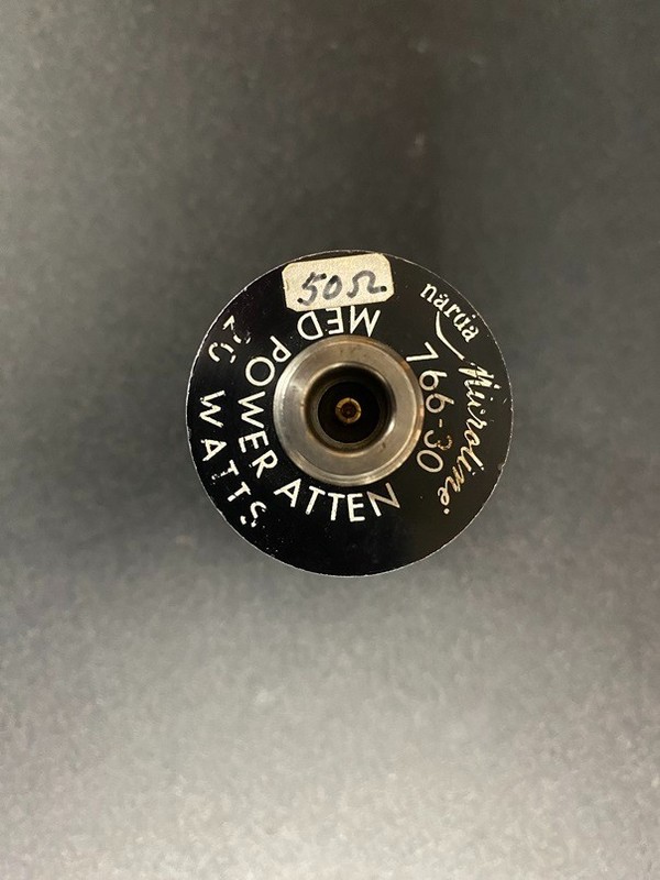Narda 766-30 Fixed Attenuator 30 dB, DC - 4 GHz, 20W