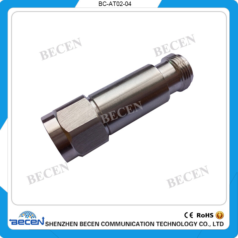 N-JK 2W N 5dB Attenuator Plug male to Jack female rf Coaxial 2Watt DC-3Ghz gallery