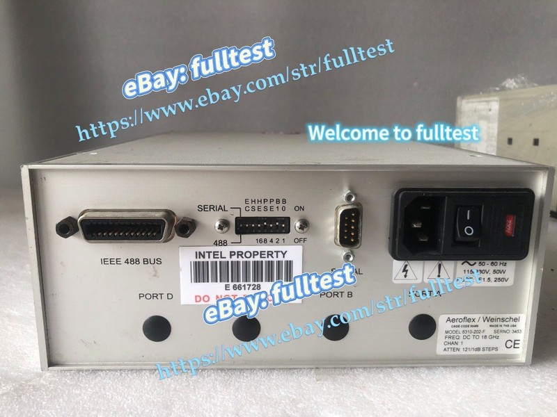 1pcs Aeroflex 8310-202-F Programmable Attenuator 18GHZ -fulltest gallery