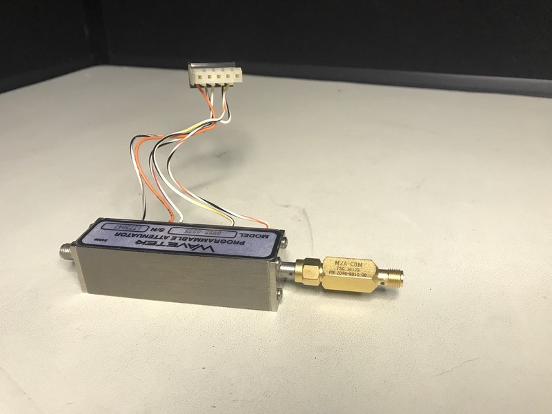 Wavetek Programmable Attenuator 0955-0235 w/ M/A-COM 2046-6010-00 DC BLOCK gallery